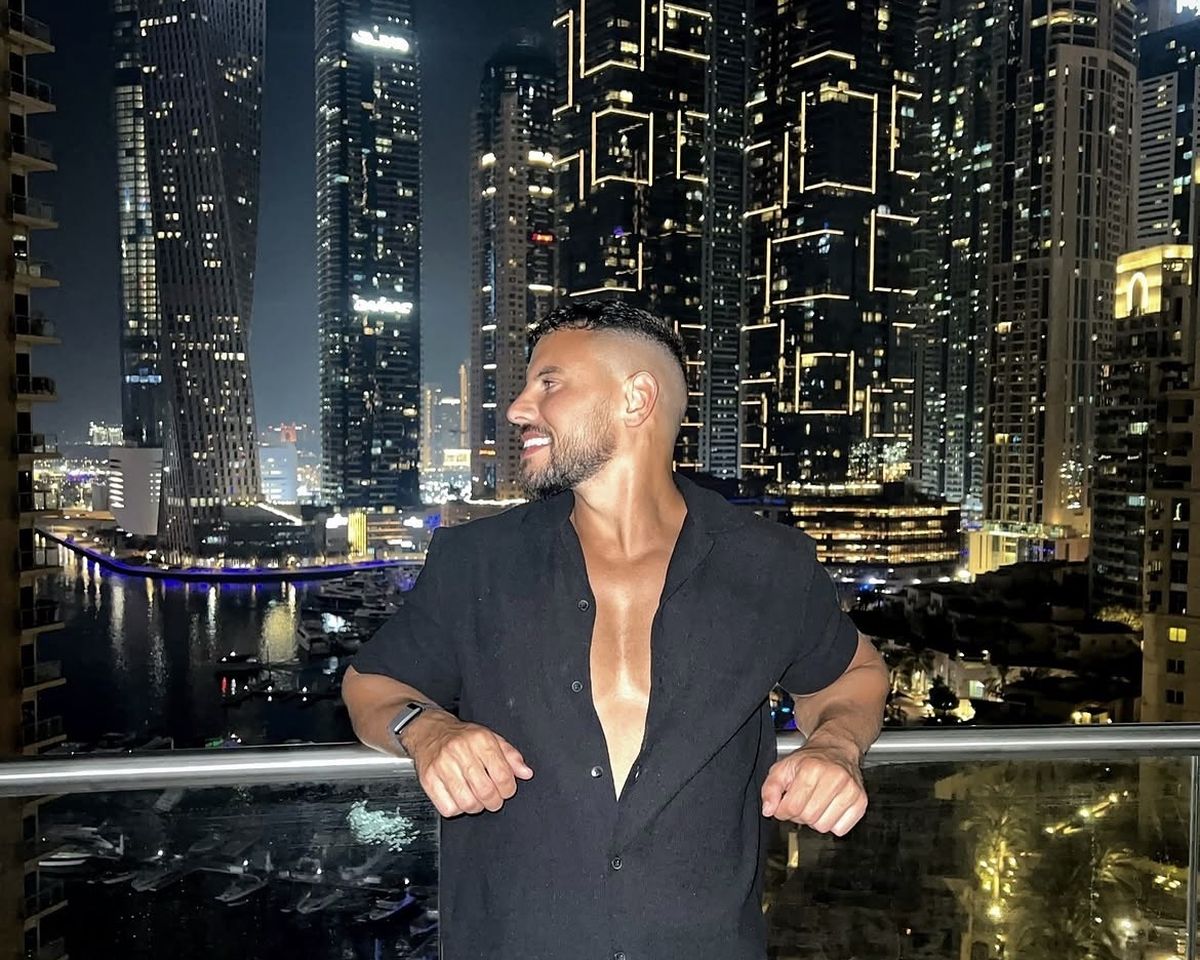 Tarek Elzamek at Dubai Marina