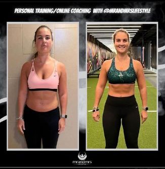 Female fat loss confidence transformation Dubai