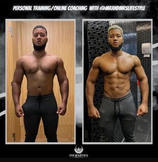 Male muscle gain fat loss Dubai personal training