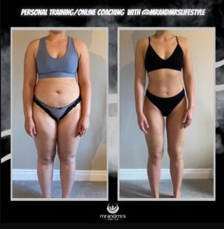 Female body fat reduction online coaching
