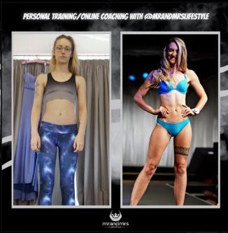 Female competition prep women coaching Dubai