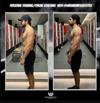 Male lean athletic physique fat loss coaching