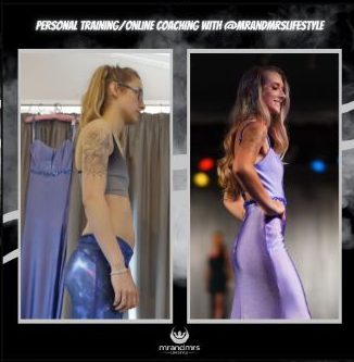 Female body recomp competition prep coaching