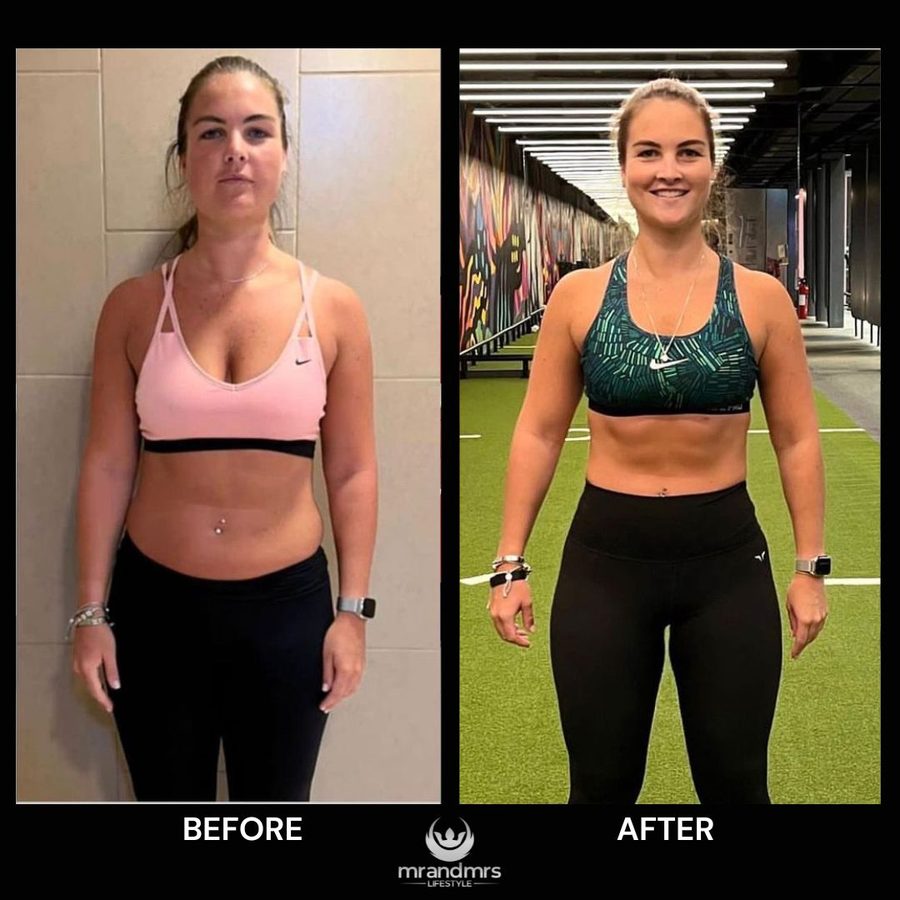 Charlotte body transformation Dubai โ reduced body fat and rebuilt confidence with online coaching